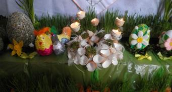 I powiatowa prezentacja Tradycyjnych Stołów Wielkanocnych w Strzelinie - relacja